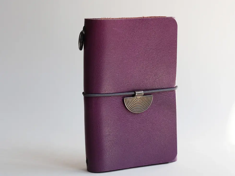 Miniature : Carnet Nuit Prune A6