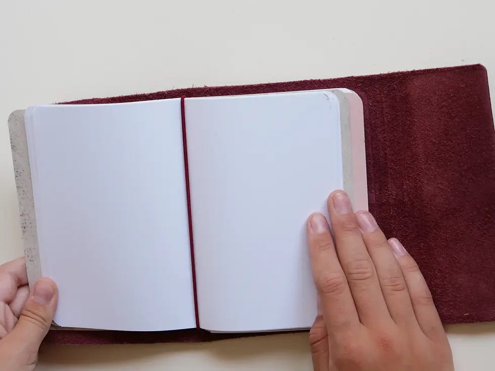 Miniature : Carnet Bordeaux A6