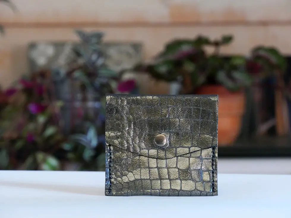 Miniature : Pochette Carrée Brillante
