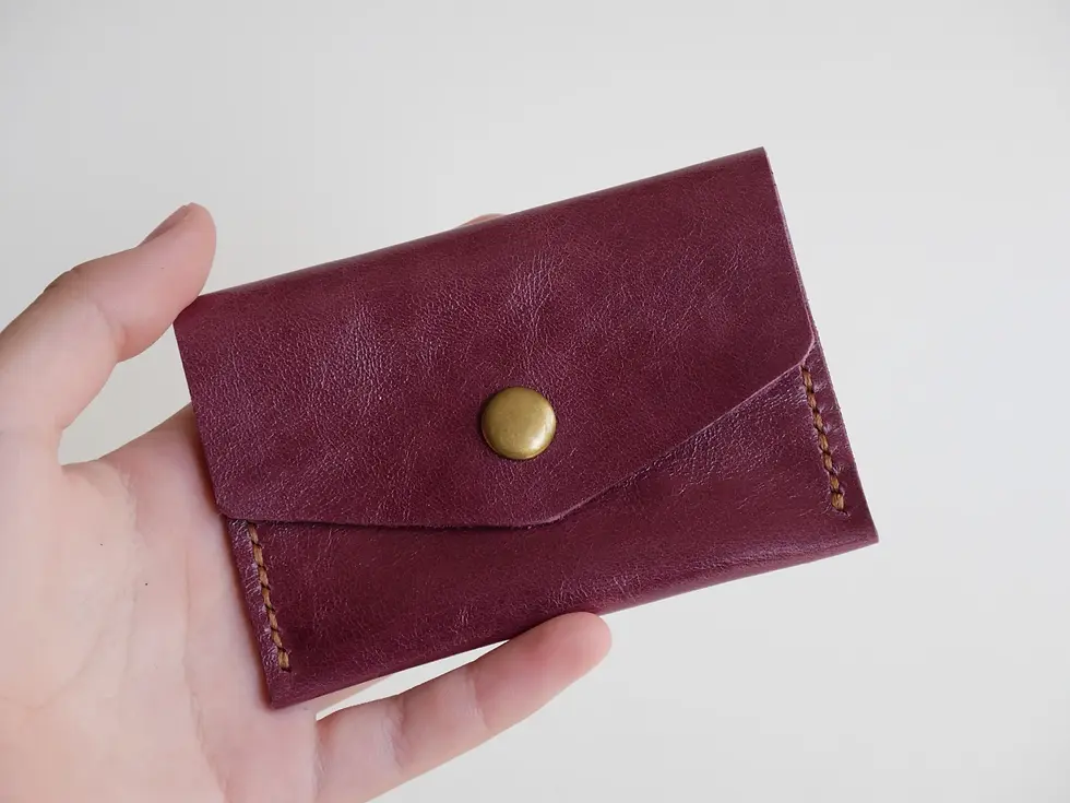 Miniature : Porte-Monnaie Orange & Prune
