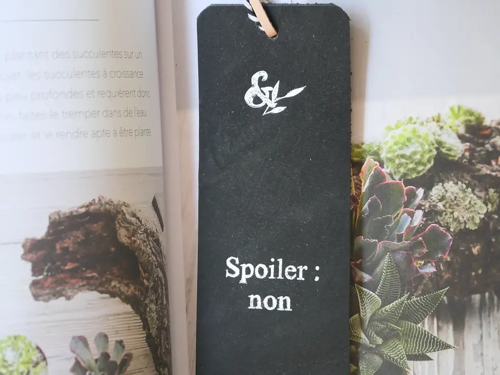 Miniature : Marque-Page Classique noir