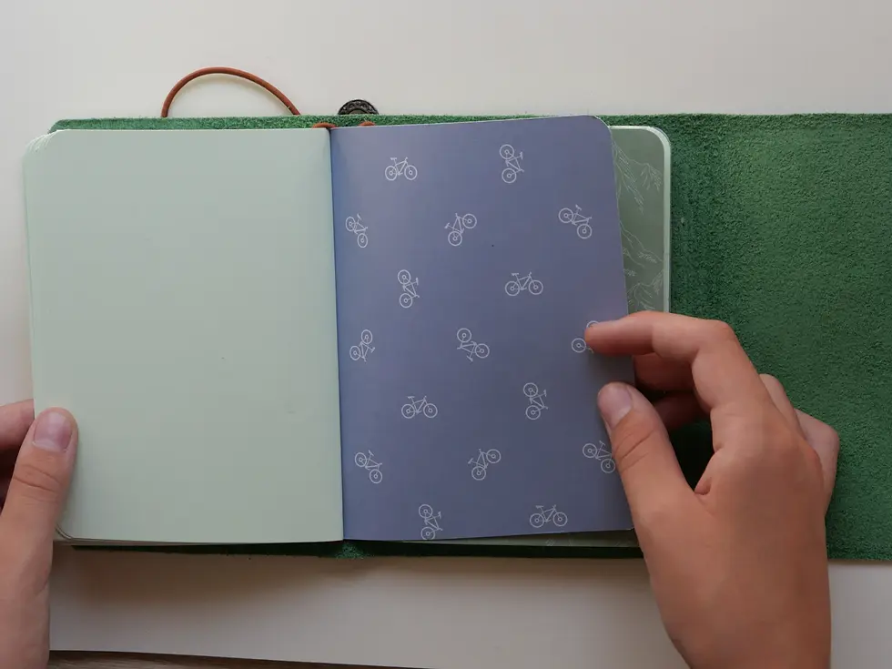 Miniature : Carnet Vert Aventure A6