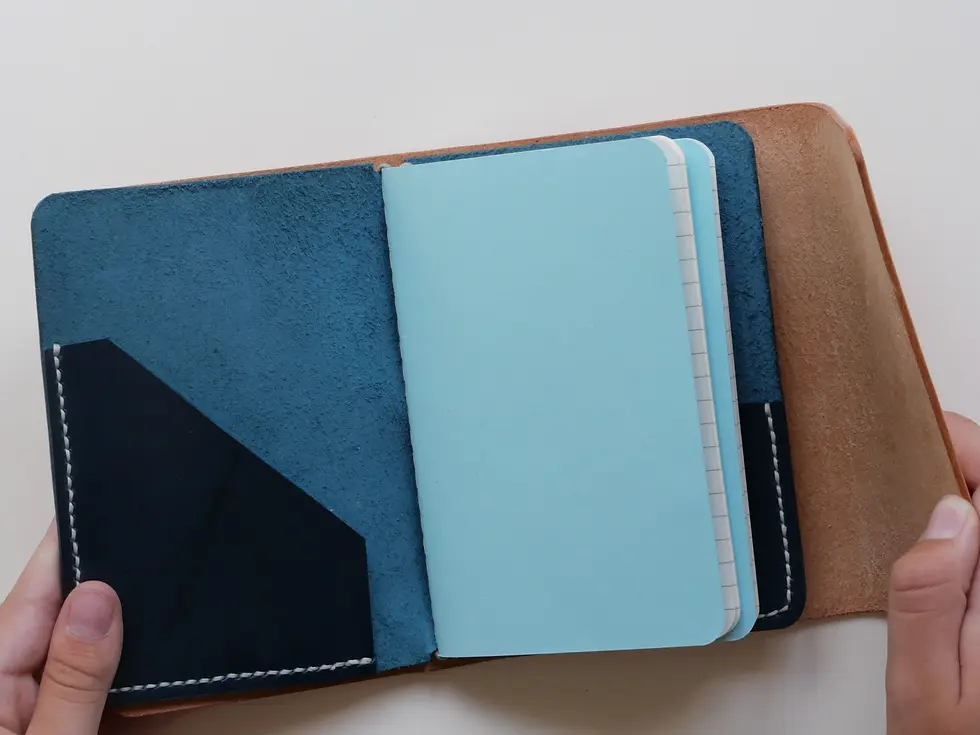 Miniature : Carnet Eclosion Bleu A6