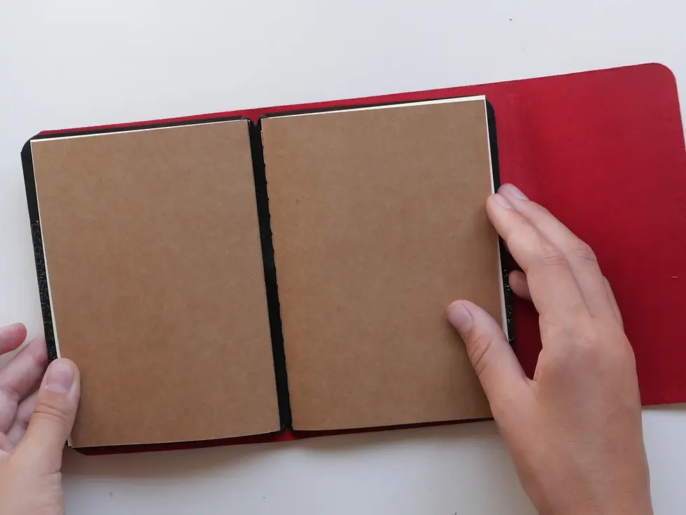 Miniature : Carnet Rouge Cardinal A6