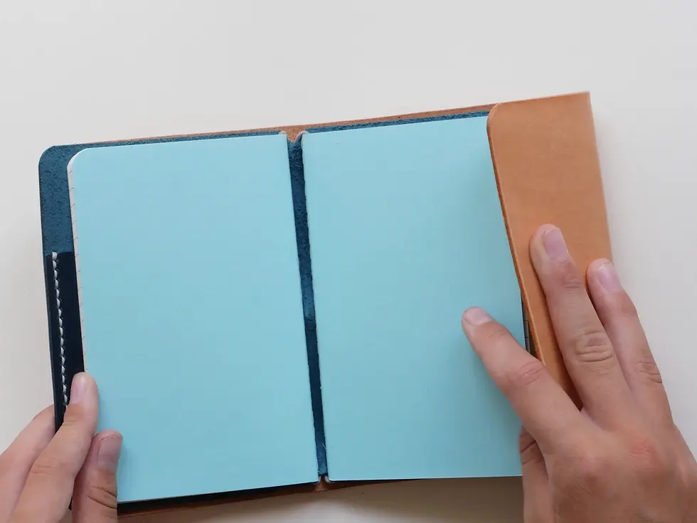 Miniature : Carnet Eclosion Bleu A6