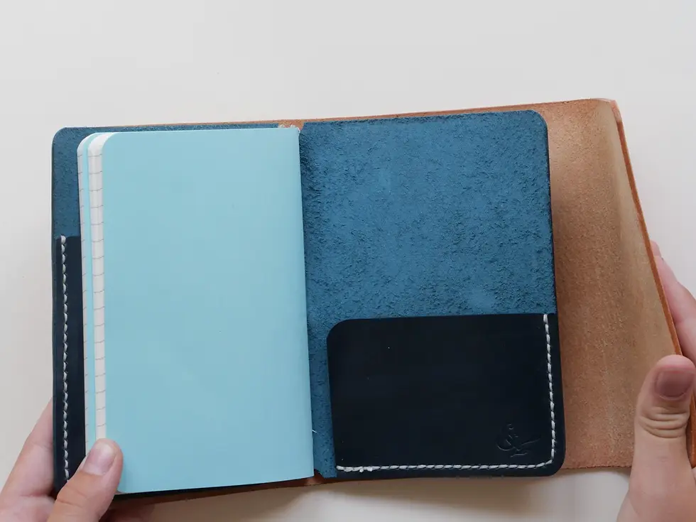 Miniature : Carnet Eclosion Bleu A6
