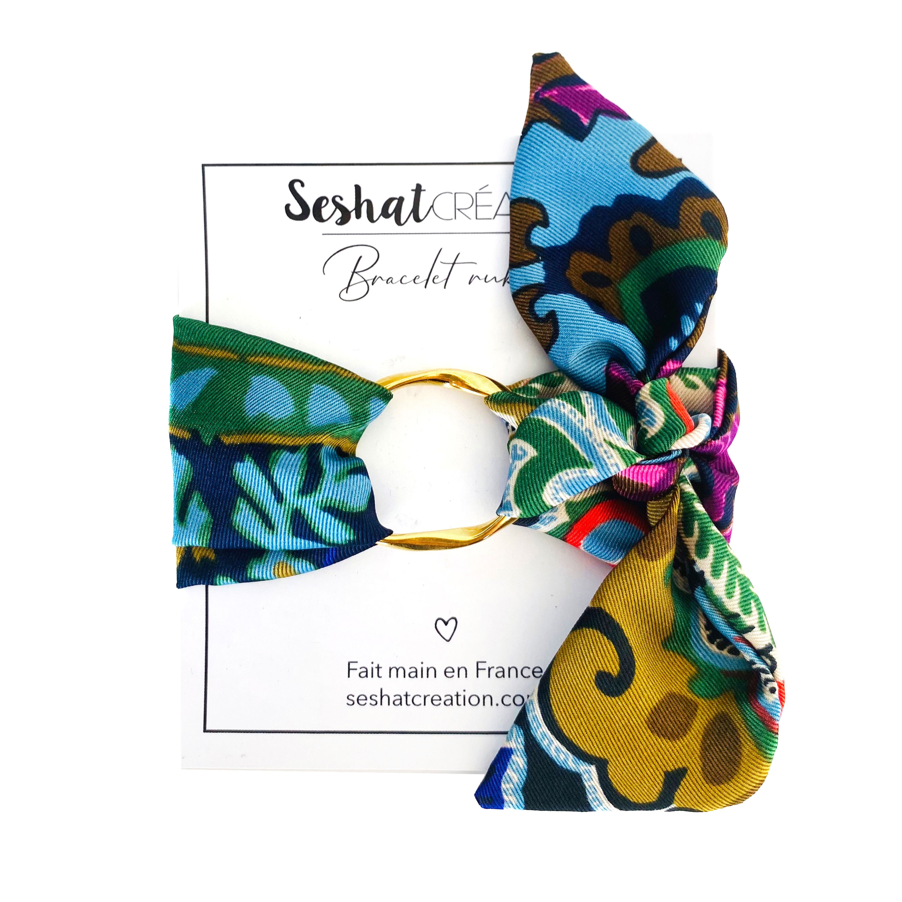 Bracelet ruban Festival