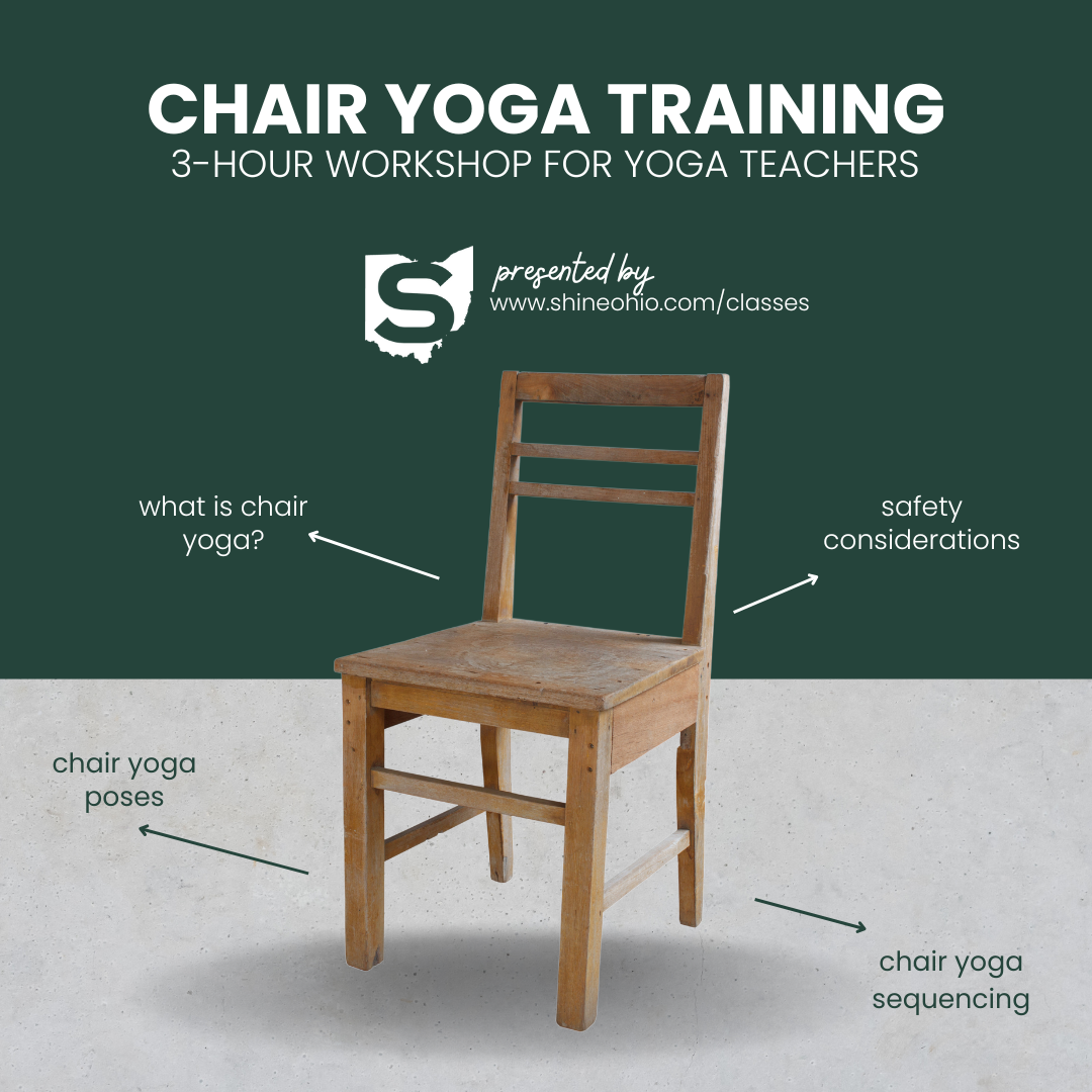 Chair Yoga Training - (for yoga teachers)
