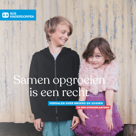 SOS Kinderdorpen verhalenbundel: "Samen opgroeien is een recht"