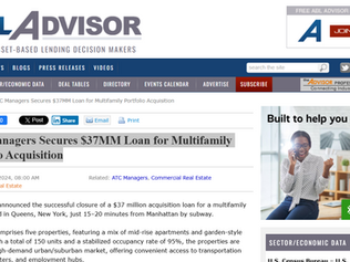 ATC Managers Secures $37MM Loan for Multifamily Portfolio Acquisition