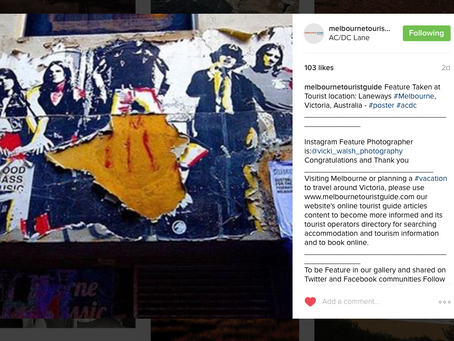 Instagram feature by Melbourne Tourist Guide