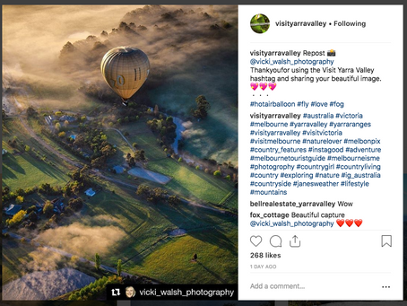 Instagram features by Melbourne Photo Blog, Visit Yarra Valley & Australia Tourist Guides