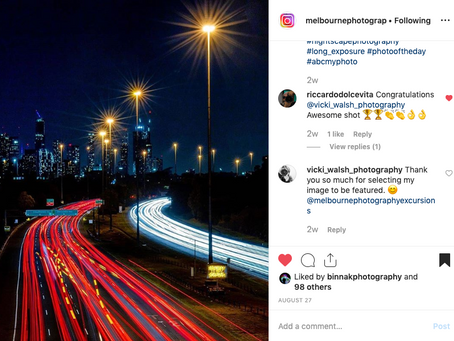 Instagram feature by Melbourne Photography Excursions