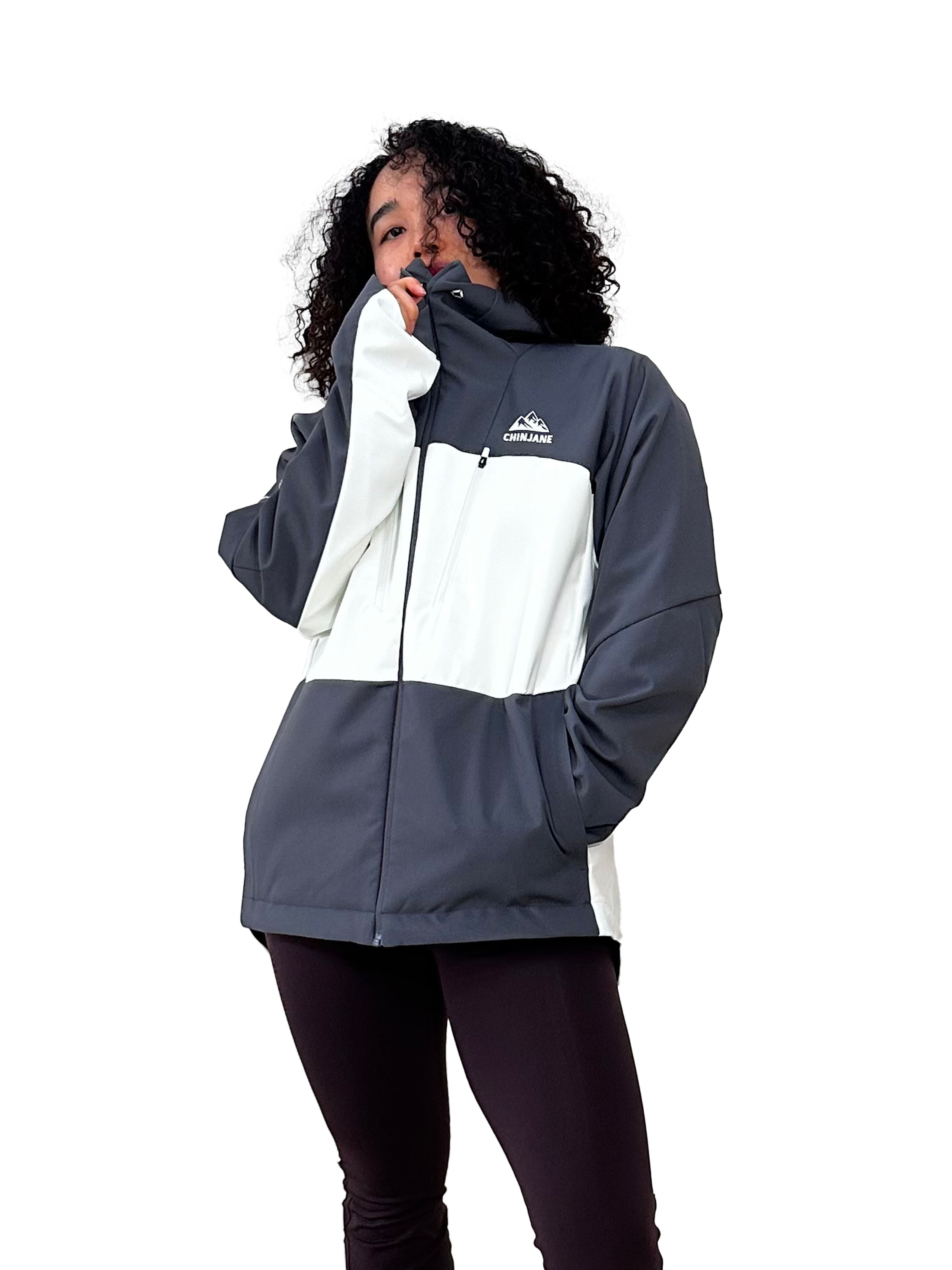 Core Mountain Windrunner Waterproof Jacket Unisex Female Model Front