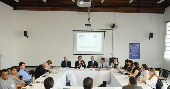 Integrantes da Rede Mercocidades participam de reunião da UTDEL em Guarulhos