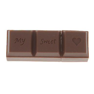 USB 16G cioccolato forma flash drive