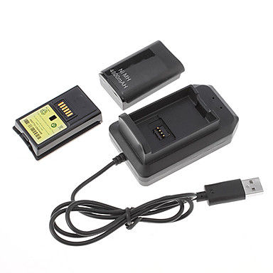 batterie ric.i con dock per XBOX 360