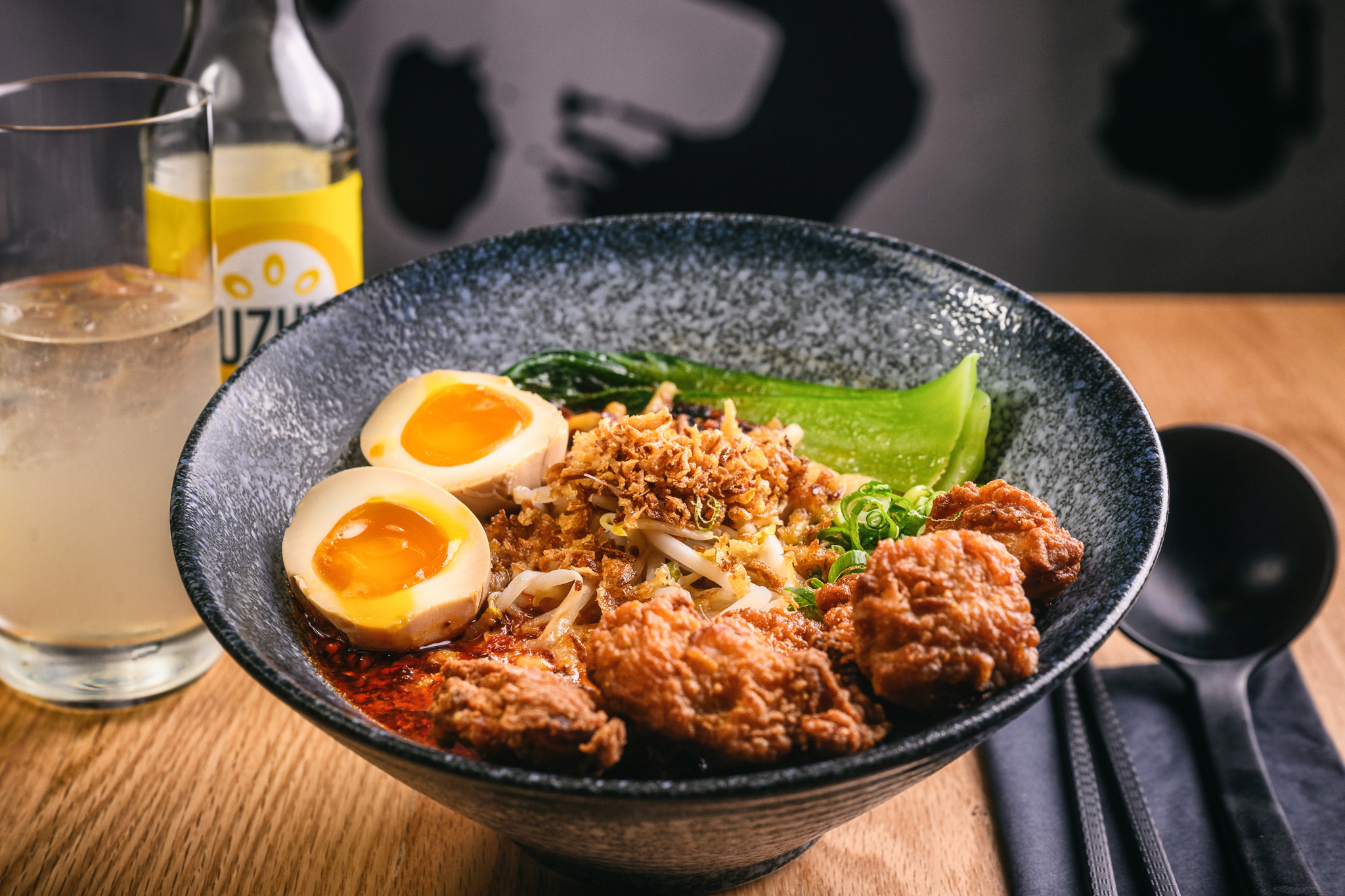 Arranged Food and Objects