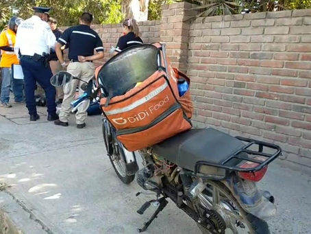 CHOQUE DEJA CHOFER DE DIDI HERIDO