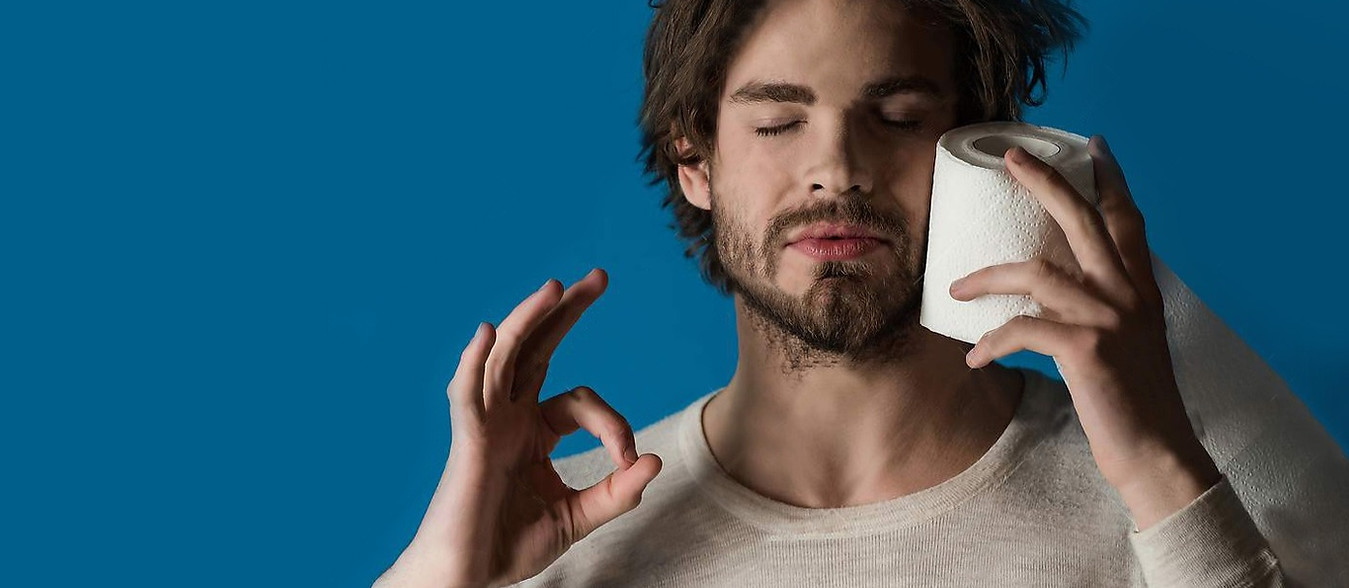sleepy-man-hold-toilet-paper-show-ok-ges