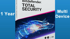 Bitdefender Total Security 2019 - 1 Years