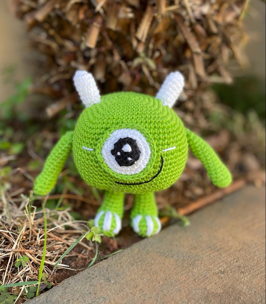 Mike Monstros SA funko Pop em amigurimi