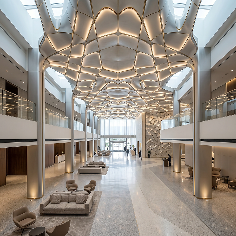 Illuminated Suspended Ceiling System