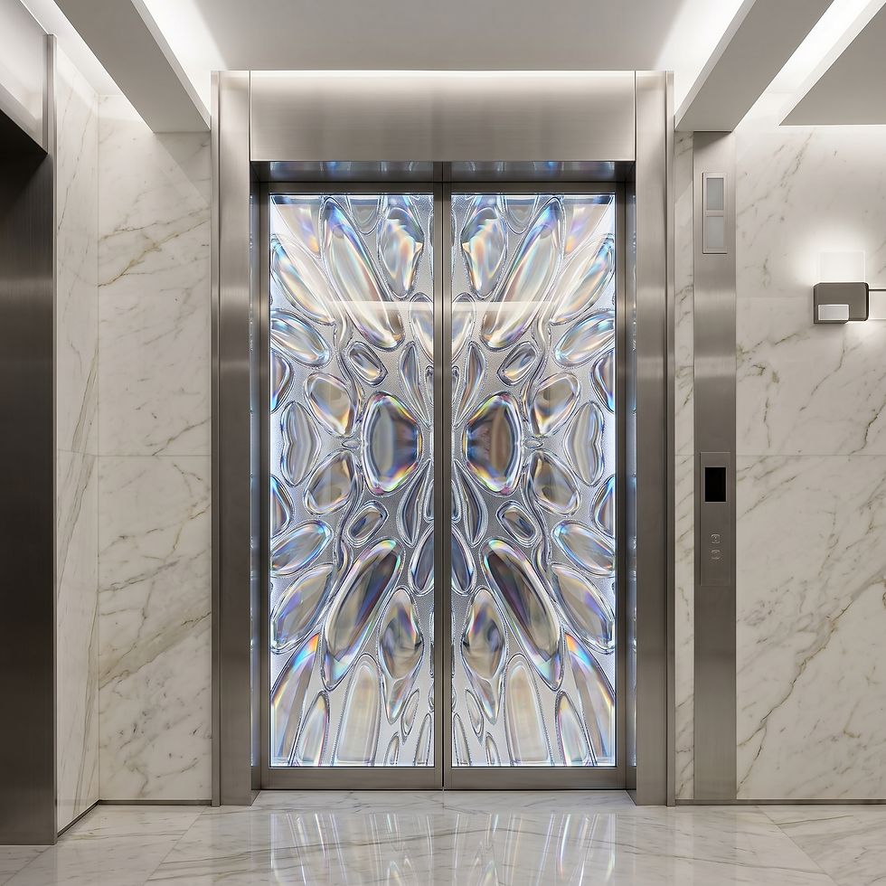 Prismatic Elevator Door Panel System