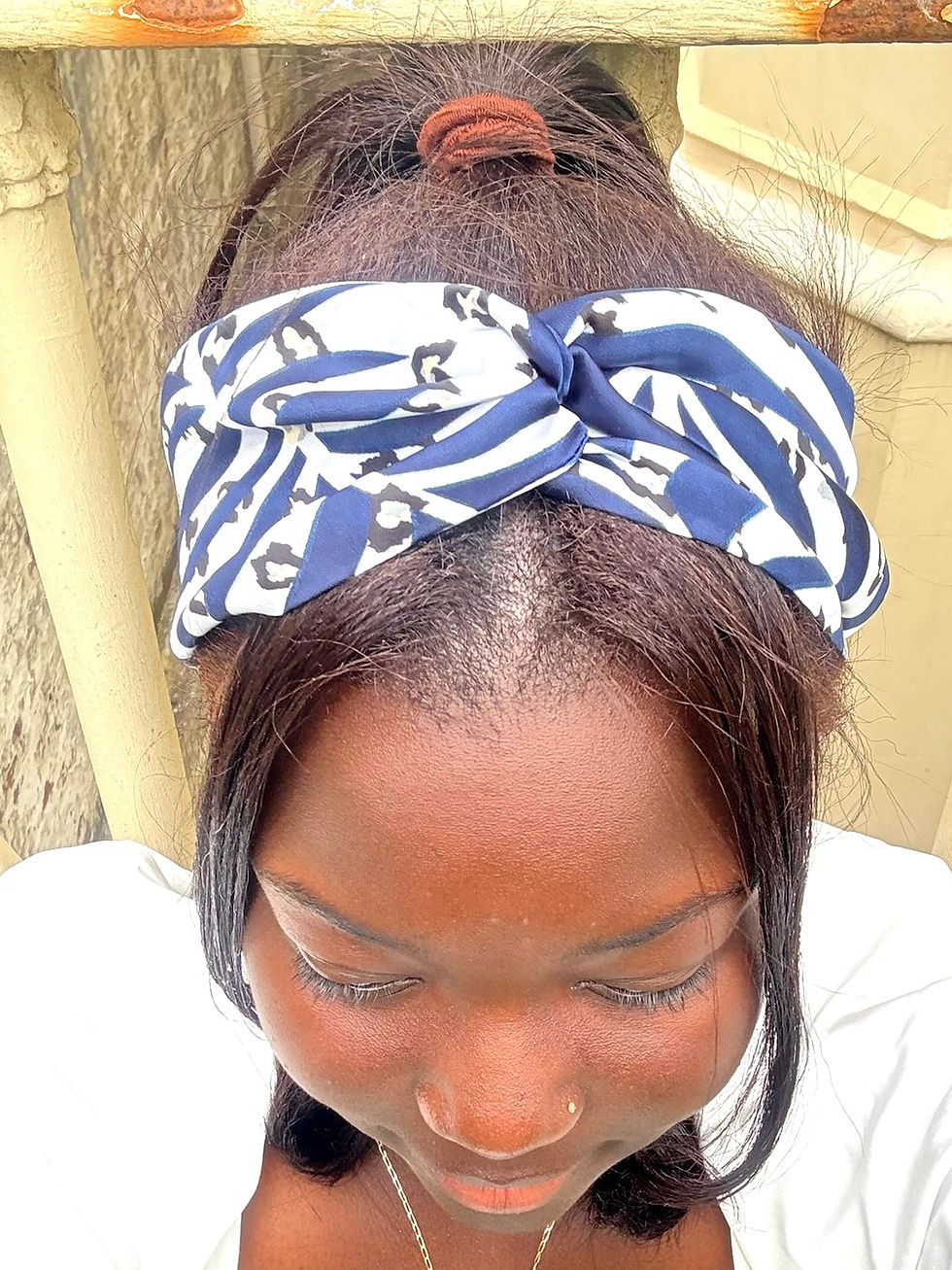 Thumbnail: Elizabeth Silk knot twist Headband