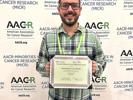  Dr. Gabriel Borges' AACR Minority Scholar Award