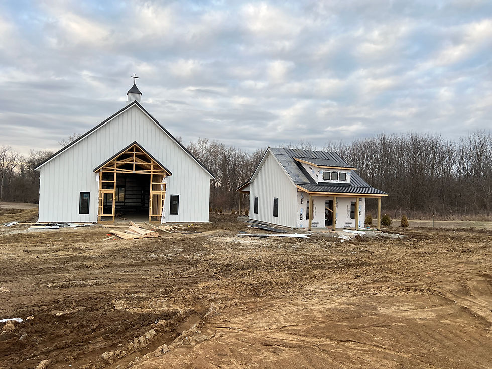 The Walls Are Up: A Major Milestone at Our Central Indiana Wedding Venue