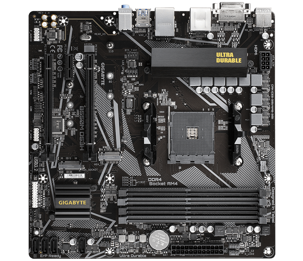 PLACA MÃE GIGABYTE B550M DS3H