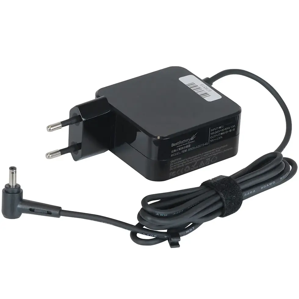 CARREGADOR NOTEBOOK ASUS (4MM) (65W)