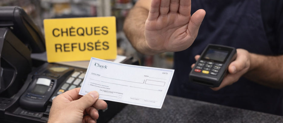 Dans quels cas un commerçant peut-il refuser un paiement par chèque ?