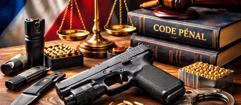 Port d’arme en France : ce que la loi autorise, ce qu’elle interdit et les risques pénaux encourus