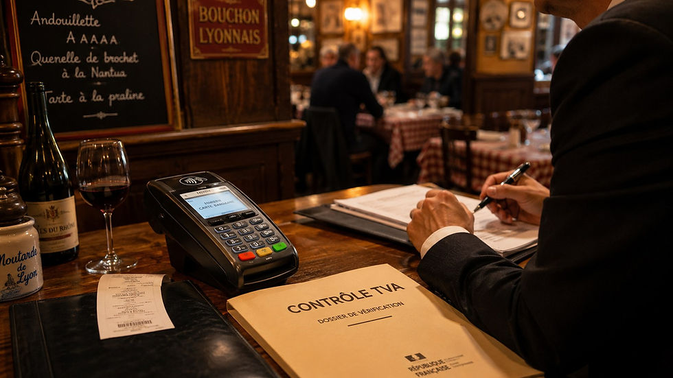 Bars, restaurants et TVA : quand le TPE devient une pièce centrale du contrôle fiscal