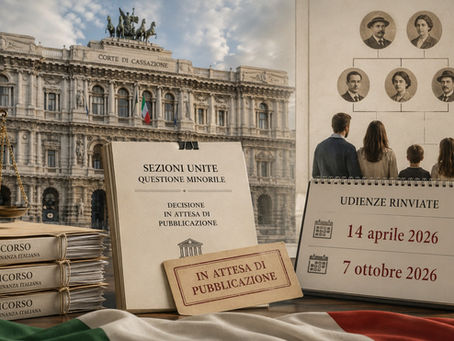 Citoyenneté italienne : la Cour de cassation reporte trente recours dans l’attente de la décision des Sezioni Unite sur la « minor issue »