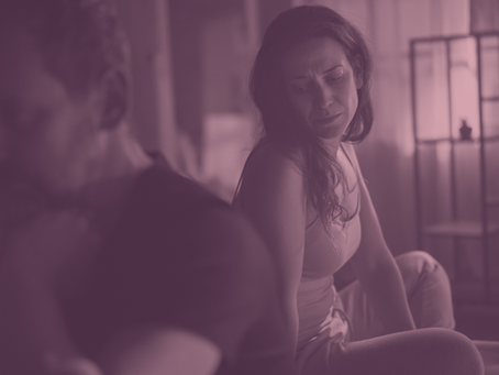 A couple dealing with shame