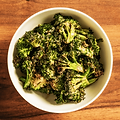 Roasted Tahini Broccoli