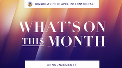 What's on this month
