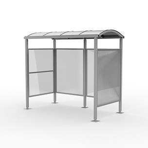 Barrel Shelter - View 1 - Neutral (Silve