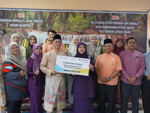 AGIHAN WAKAF NAIK TARAF PUSAT SUMBER SMK BUKIT KEPAYANG