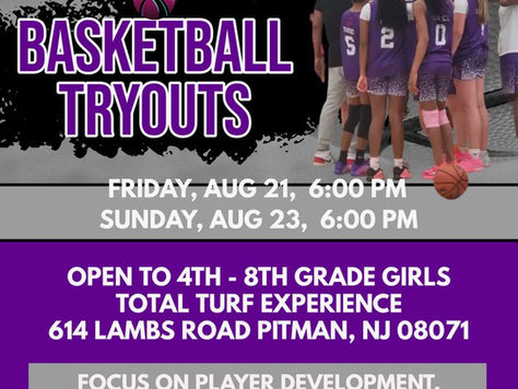 Queens Court Basketball - TRYOUT Aug 21st & 23rd