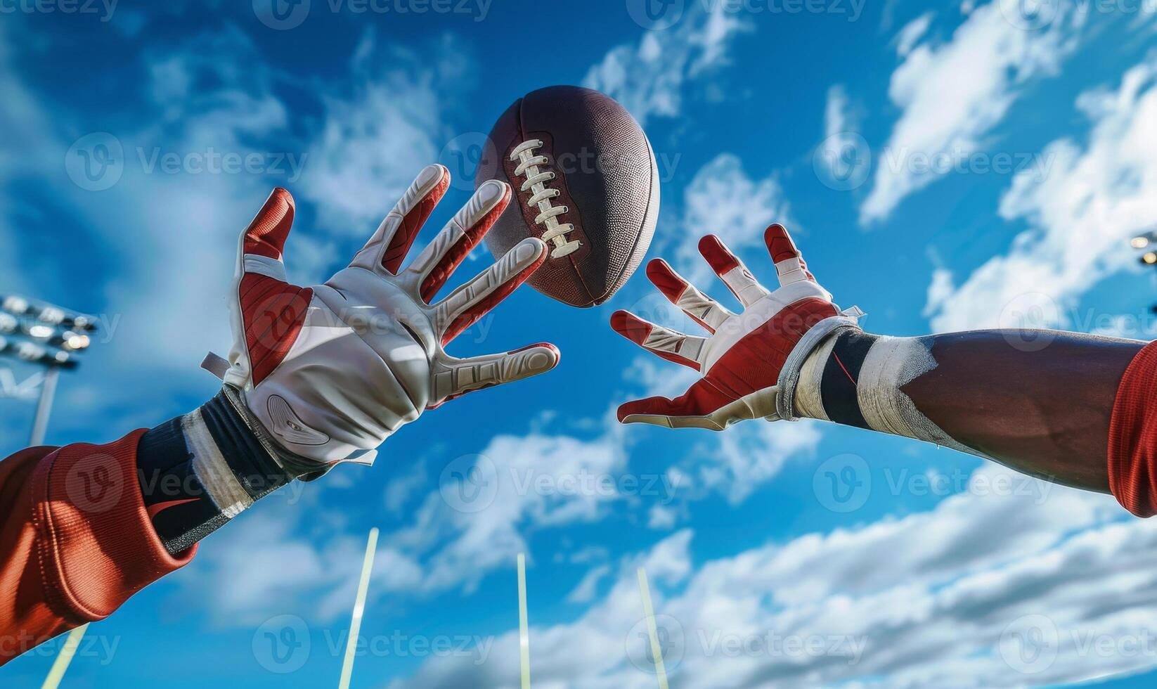 a-football-player-s-hands-catching-the-ball-mid-air-with-the-field-and-goalposts-in-the-ba