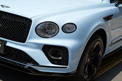Bentayga Baby Blue Wrapping xpel 3m teckwrap ppf