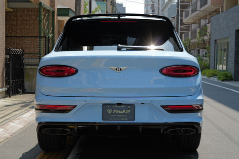 Bentayga Baby Blue Wrapping xpel 3m teckwrap ppf