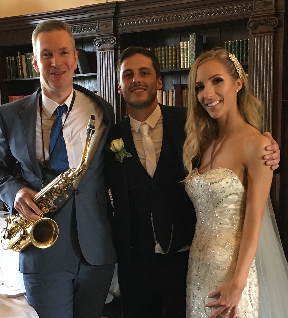 With Alexandra and Metthew Daly