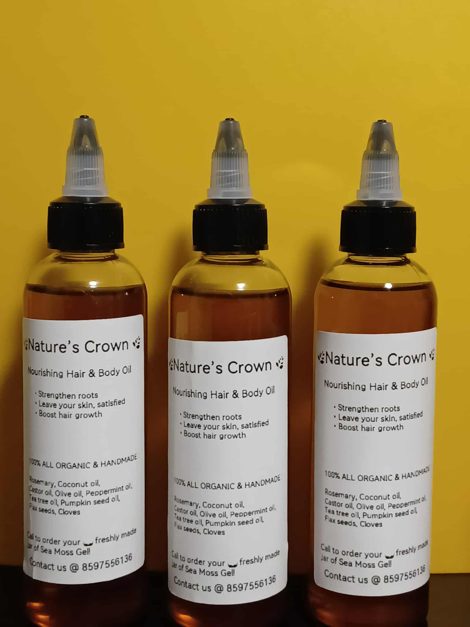 Nature's Grown Hair Oil