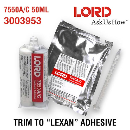 LORD 7550A/C URETHANE ADHESIVE 50ML Barvel
