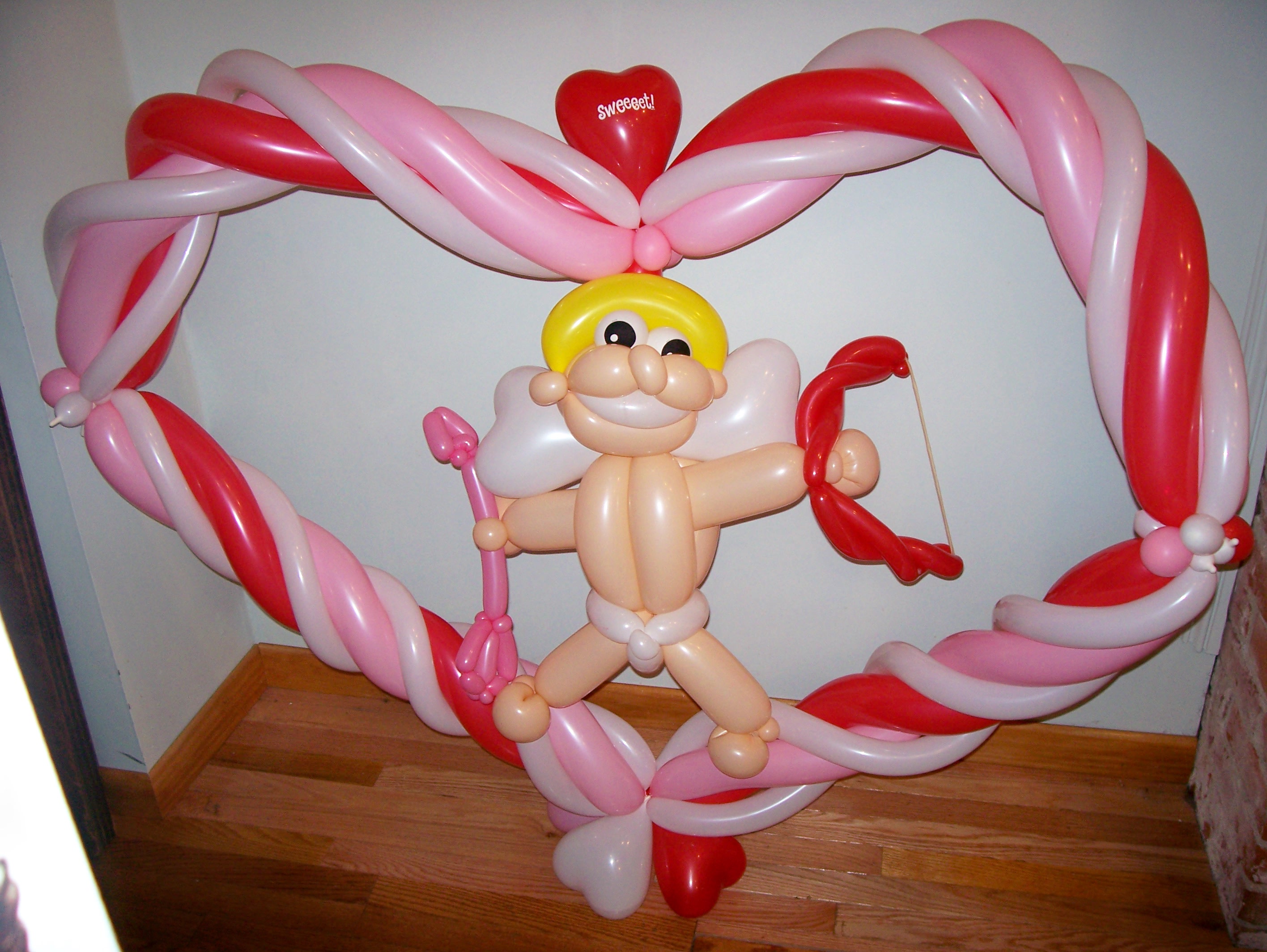 I Love You Cupid Valentines Day balloon Denver Delivery Decor